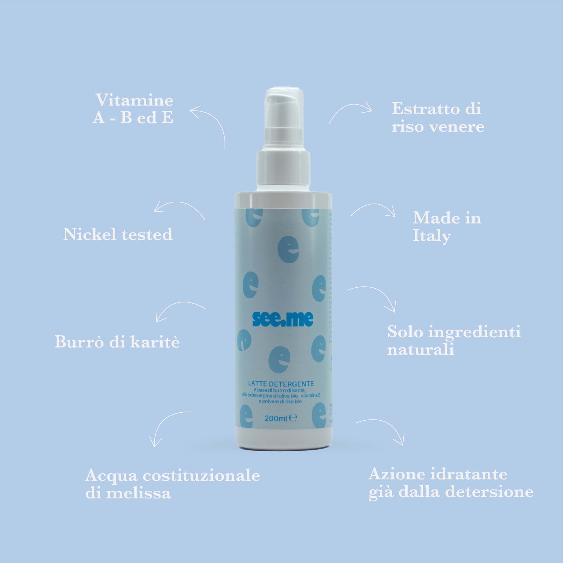 Latte detergente